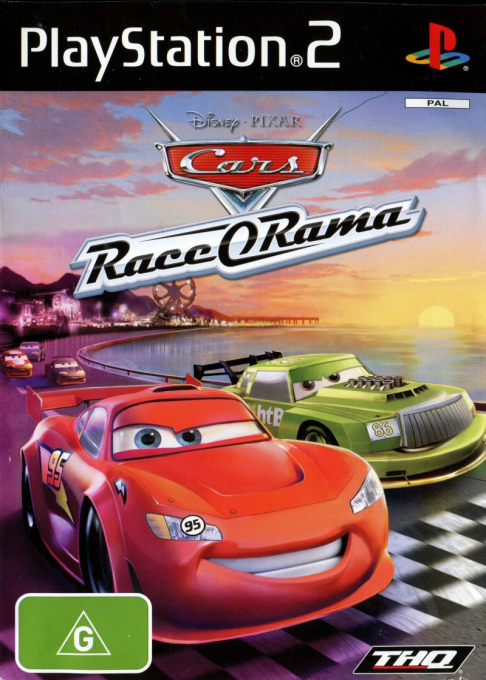 Disney Pixar Cars - Race-O-Rama — box-2D (AU)