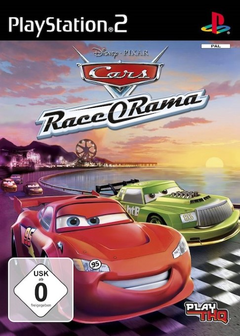 Disney Pixar Cars - Race-O-Rama — box-2D (DE)