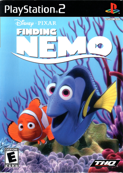 Disney Pixar Finding Nemo box art