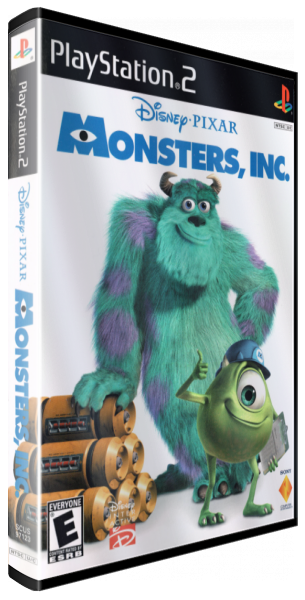 Disney Pixar Monsters, Inc. — box-3D (US)