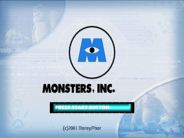 Disney Pixar Monsters, Inc. — sstitle (US)