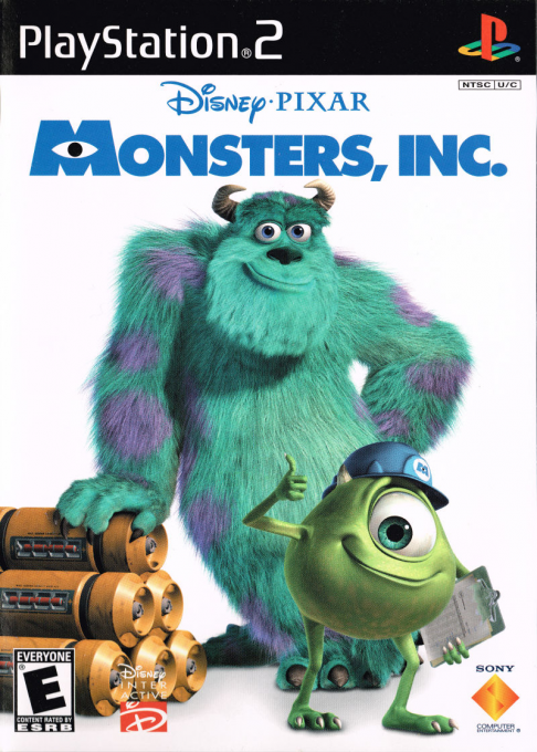 Disney Pixar Monsters, Inc. box art