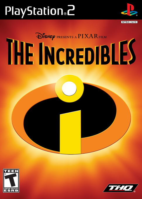 Disney Pixar The Incredibles box art