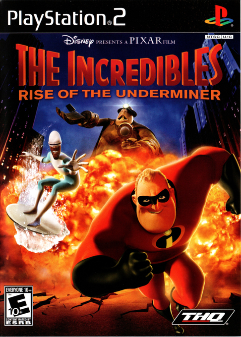 Incredibles - Rise Of The Underminer, The box art