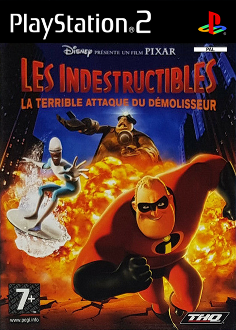 Incredibles - Rise Of The Underminer, The — box-2D (FR)