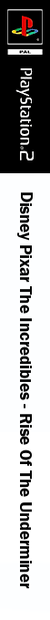 Incredibles - Rise Of The Underminer, The — box-2D-side (DE)