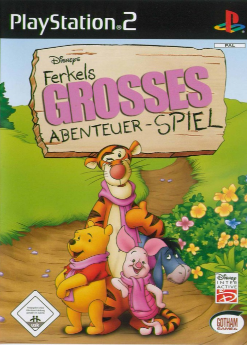 Disney's Piglet's Big Game — box-2D (DE)