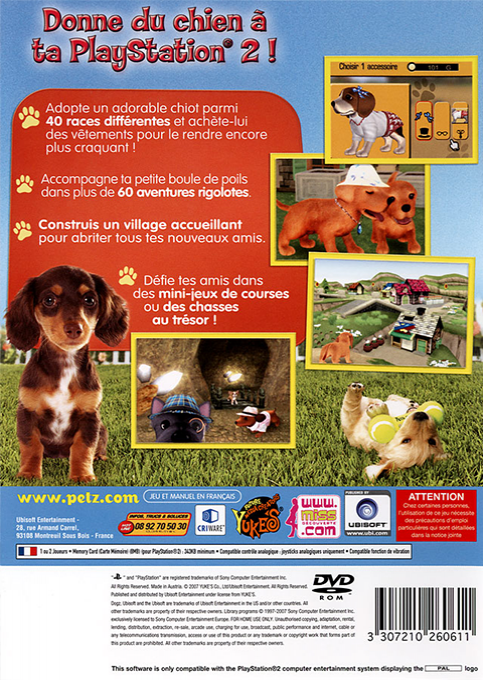 Dogz — box-2D-back (FR)