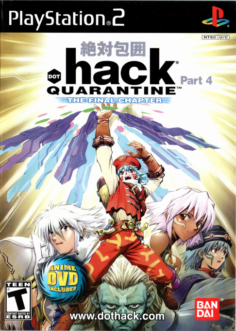 Dot Hack Part 4 - Quarantine box art