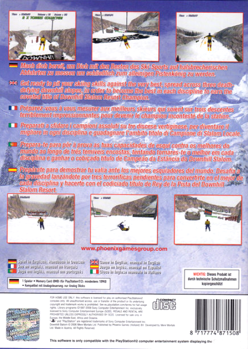 Downhill Slalom — box-2D-back (EU)