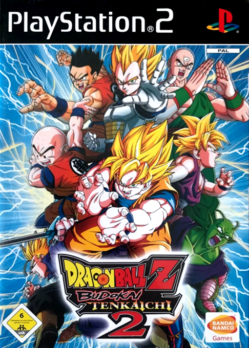 Dragon Ball Z - Budokai Tenkaichi 2 — box-2D (DE)