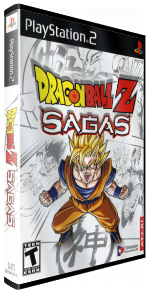 Dragon Ball Z - Sagas — box-3D (US)