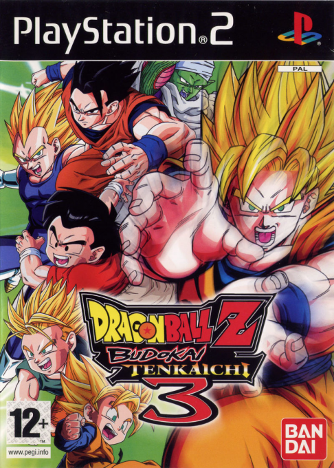 Dragon Ball Z - Budokai Tenkaichi 3 — box-2D (UK)