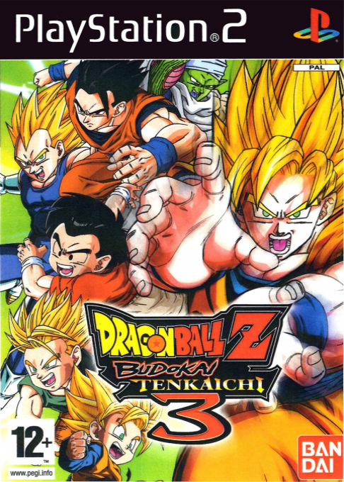 Dragon Ball Z - Budokai Tenkaichi 3 — box-2D (SP)