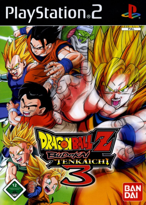 Dragon Ball Z - Budokai Tenkaichi 3 — box-2D (DE)
