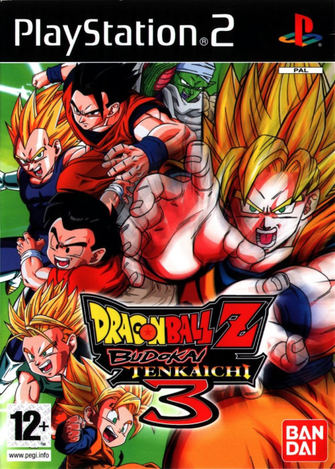 Dragon Ball Z - Budokai Tenkaichi 3 — box-2D (IT)