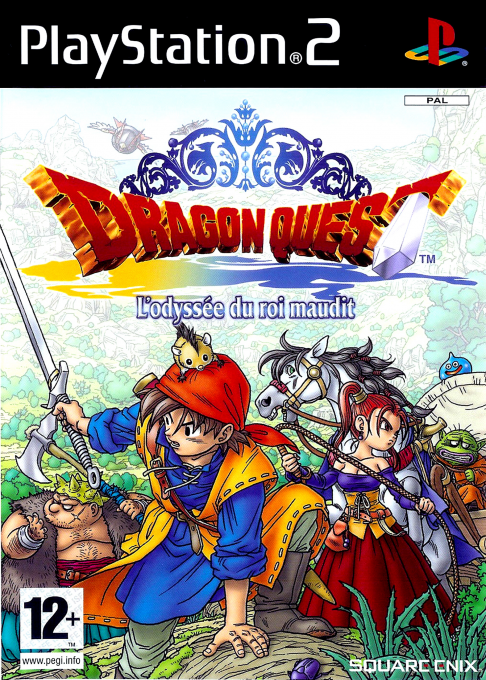 Dragon Quest - The Journey of the Cursed King — box-2D (FR)