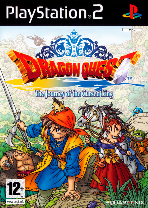 Dragon Quest - The Journey of the Cursed King — box-2D (EU)