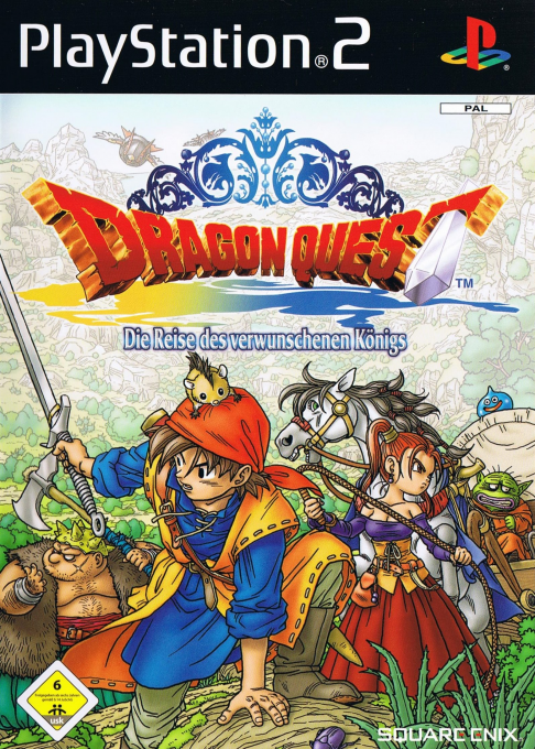 Dragon Quest - The Journey of the Cursed King — box-2D (DE)