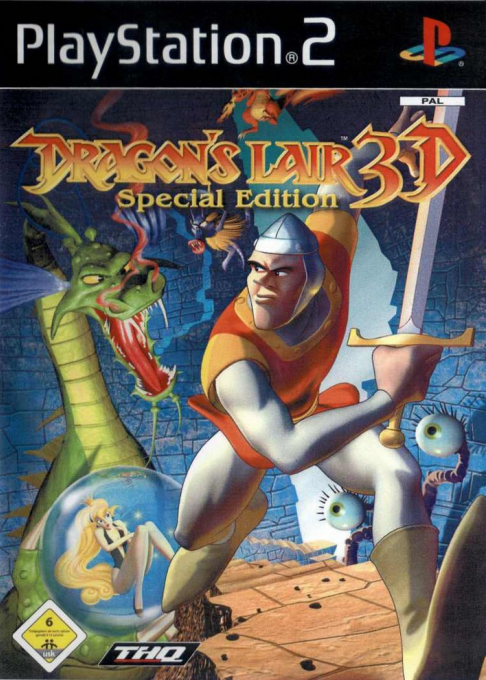 Dragon's Lair 3d — box-2D (DE)
