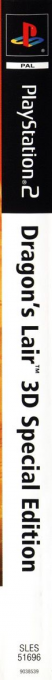 Dragon's Lair 3d — box-2D-side (EU)