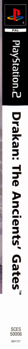 Drakan - The Ancients' Gates — box-2D-side (DE)