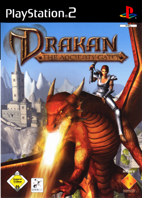 Drakan - The Ancients' Gates — box-2D (DE)