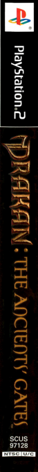 Drakan - The Ancients' Gates — box-2D-side (US)