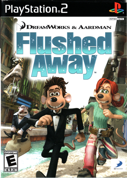 Flushed Away box art