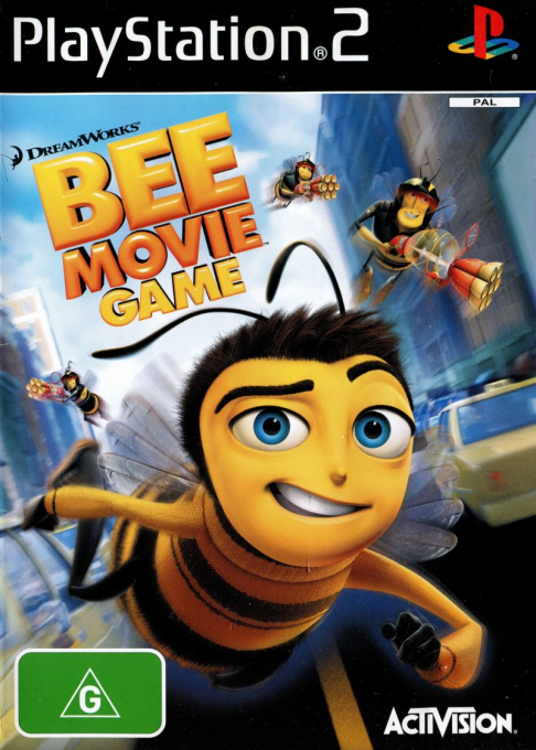 Dreamworks' Bee Movie Game — box-2D (AU)