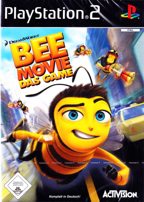 Dreamworks' Bee Movie Game — box-2D (DE)