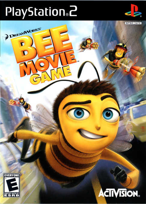 Dreamworks' Bee Movie Game box art