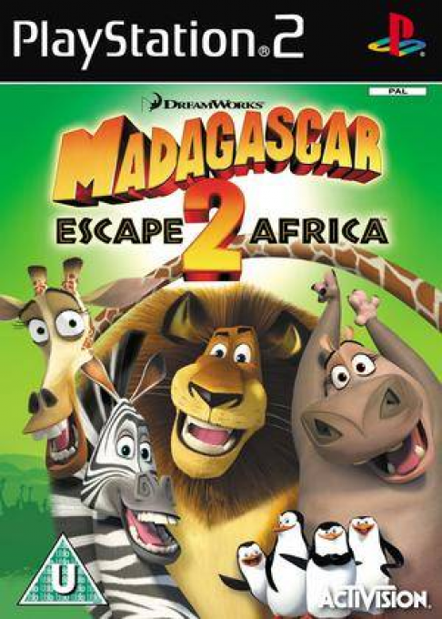 Dreamworks Madagascar - Escape 2 Africa — box-2D (EU)