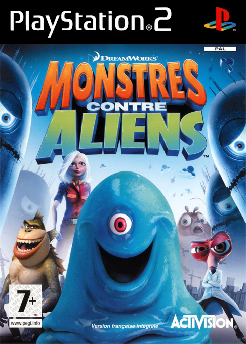 Dreamworks Monsters Vs. Aliens — box-2D (FR)