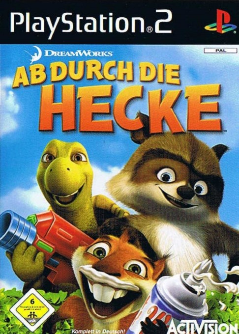 Over The Hedge — box-2D (DE)