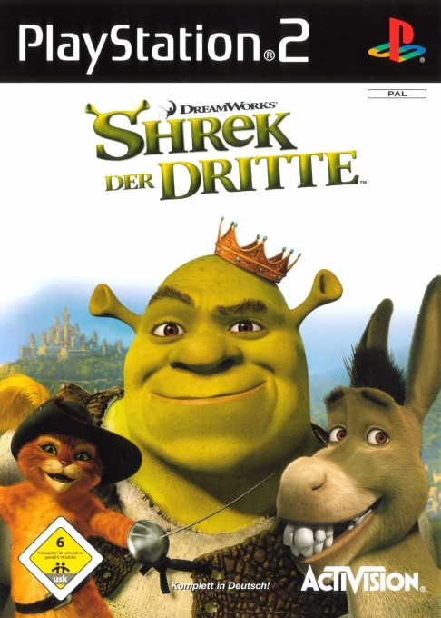 Shrek The Third — box-2D (DE)
