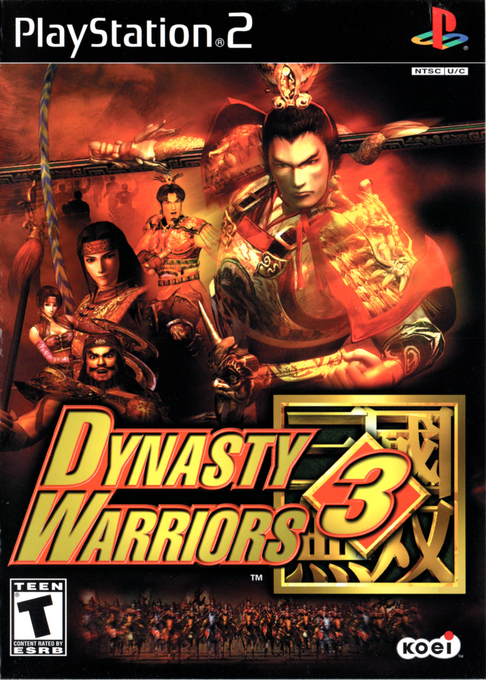 Dynasty Warriors 3 box art