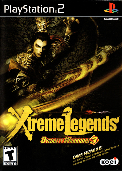 Dynasty Warriors 3 - Xtreme Legends box art