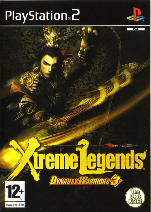 Dynasty Warriors 3 - Xtreme Legends — box-2D (SP)