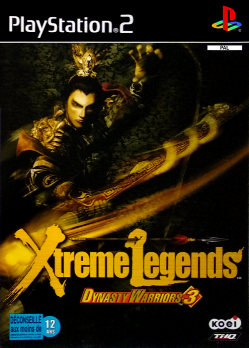 Dynasty Warriors 3 - Xtreme Legends — box-2D (FR)