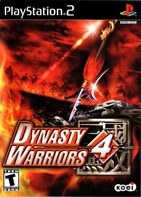 Dynasty Warriors 4 box art