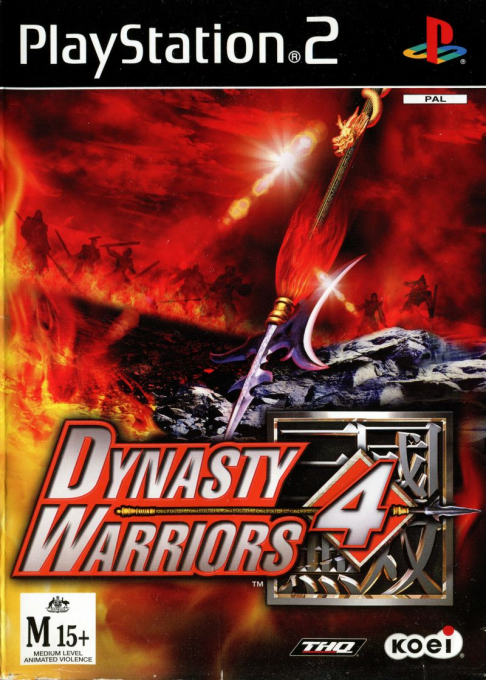 Dynasty Warriors 4 — box-2D (AU)