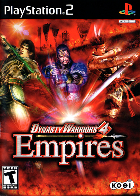 Dynasty Warriors 4 - Empires box art