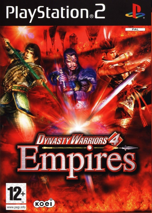 Dynasty Warriors 4 - Empires — box-2D (SP)