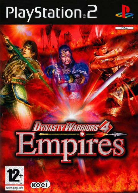 Dynasty Warriors 4 - Empires — box-2D (EU)