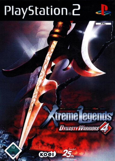 Dynasty Warriors 4 - Xtreme Legends — box-2D (DE)