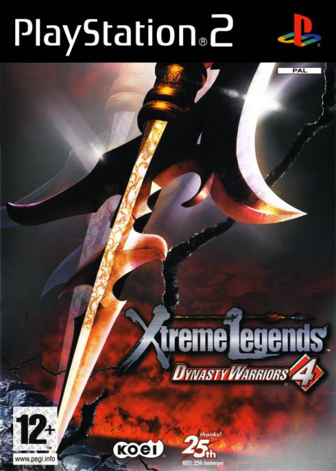 Dynasty Warriors 4 - Xtreme Legends — box-2D (EU)