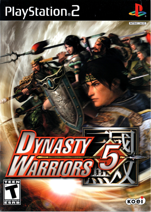 Dynasty Warriors 5 box art