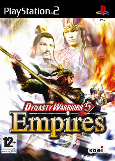 Dynasty Warriors 5 - Empires — box-2D (EU)