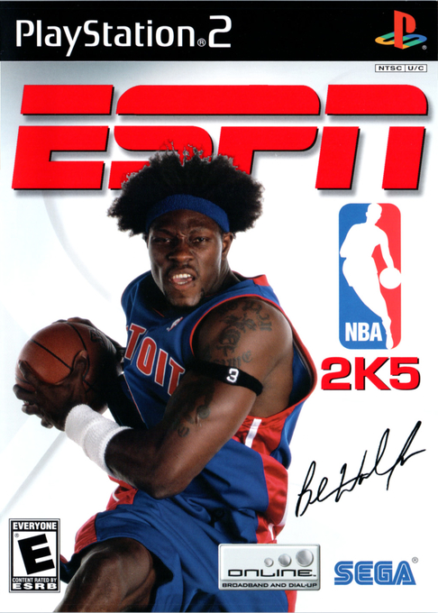 Espn Nba 2k5 box art